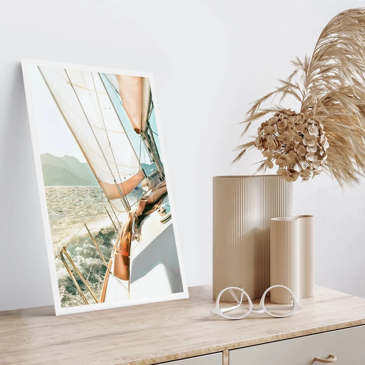 Plagát - Pod plnými plachtami - 40x50 cm