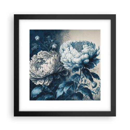 Plagát v čiernom ráme - Zhodný pár - 30x30 cm