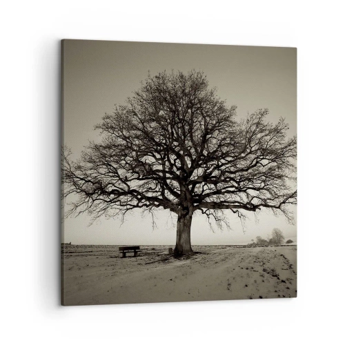 Obraz na plátne - Odtiaľ až do večnosti - 50x50 cm