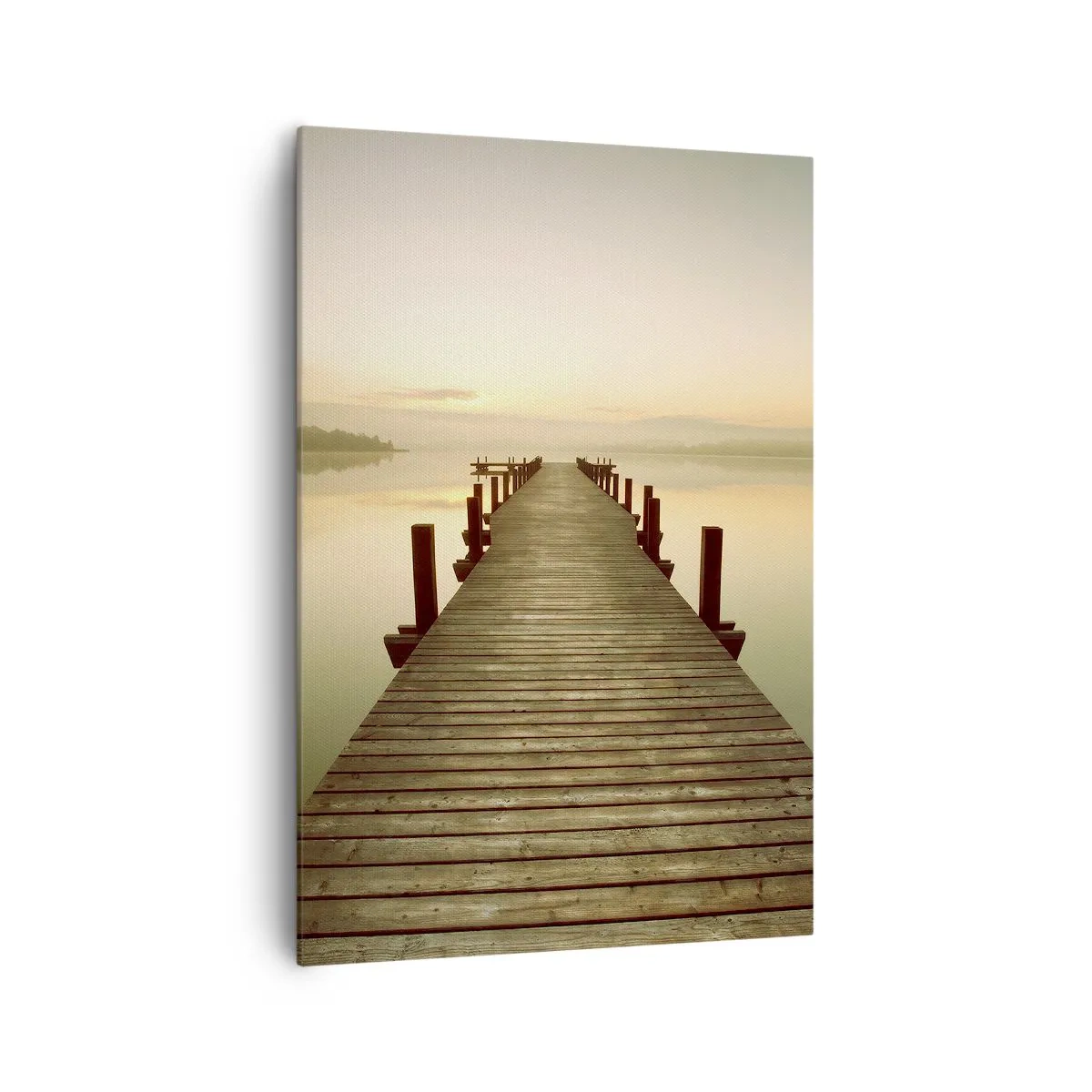 Obraz na plátne - Úsvit, svitanie, svetlo - 70x100 cm