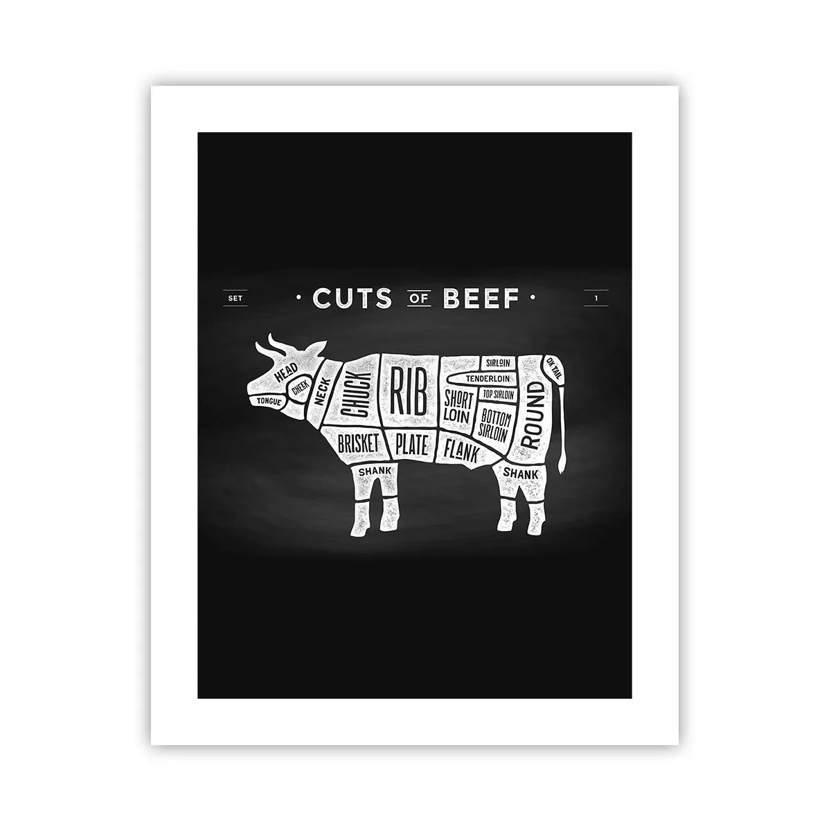 Plagát - Šlabikár mäsiara - 40x50 cm