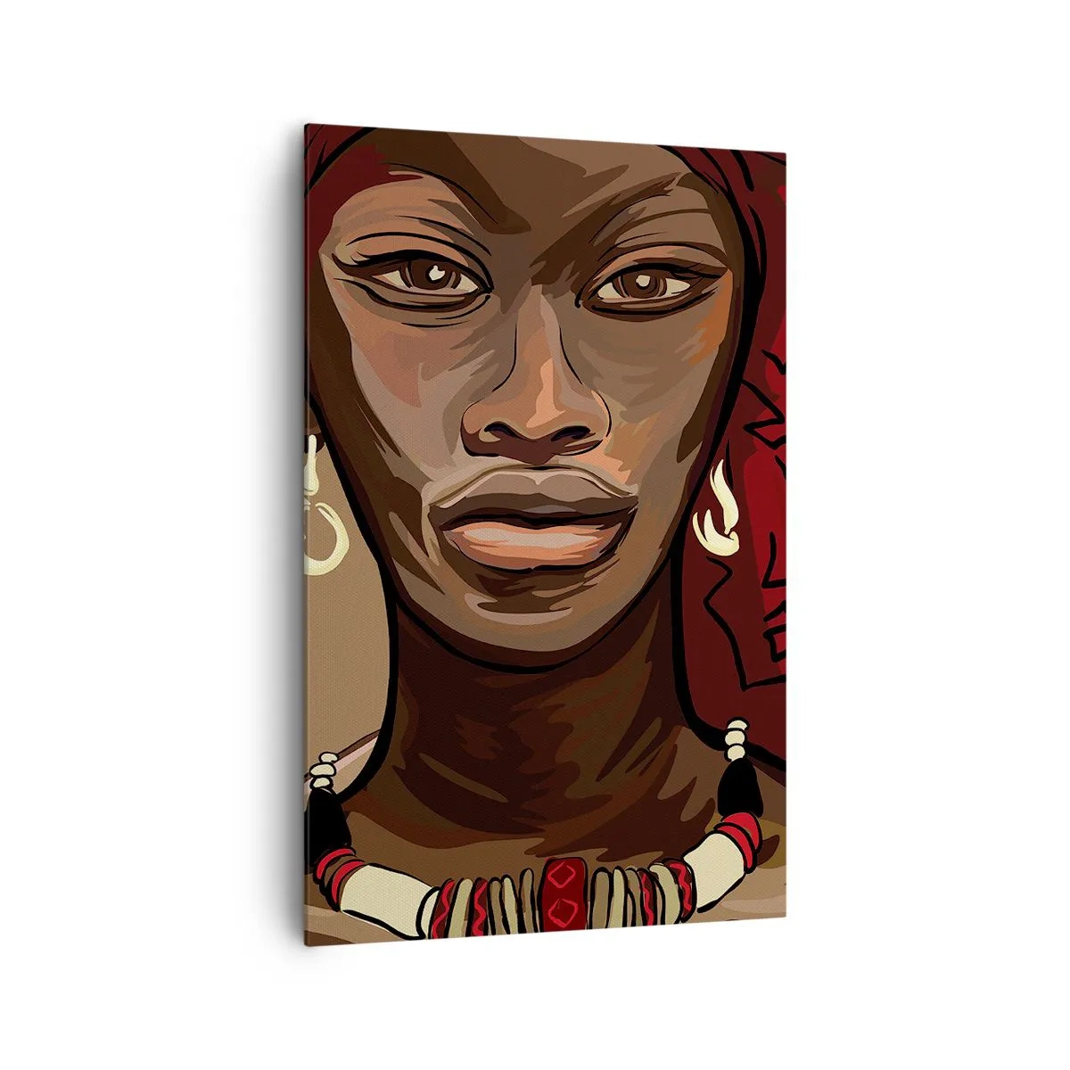 Obraz na plátne - Ebenová Venuša - 80x120 cm