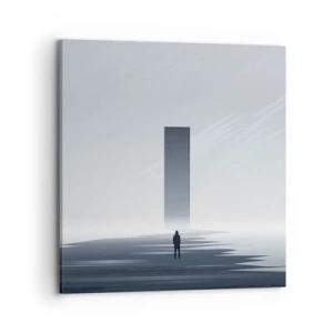 Obraz na plátne - Príležitosť alebo hrozba? - 70x70 cm