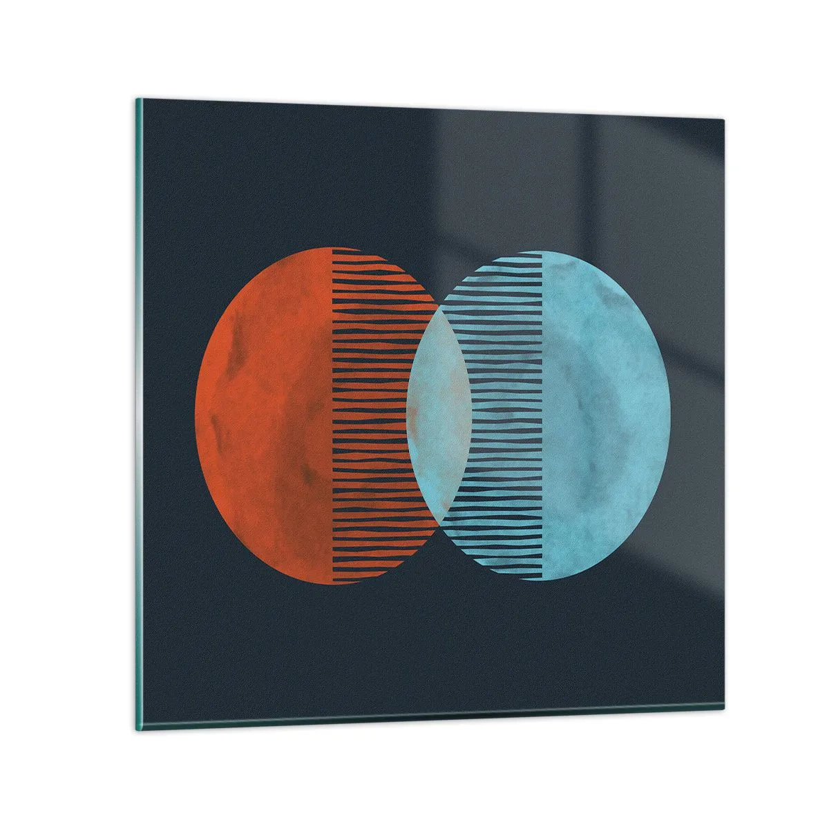 Obraz na skle - Astronomická fantázia - 70x70 cm