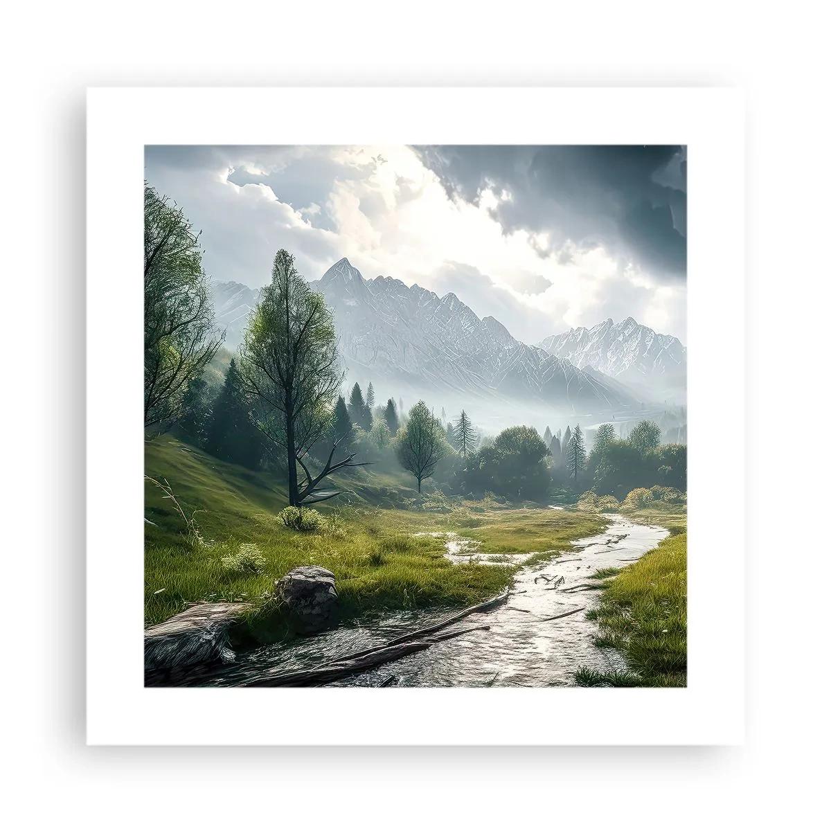 Plagát - Tam a späť - 40x40 cm
