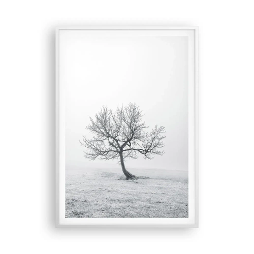Plagát v bielom ráme - Proti ničote - 70x100 cm