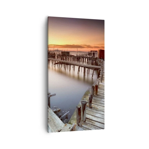 Obraz na plátne - Autentickosť, nie turistická atrapa - 55x100 cm