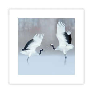 Plagát - Tanec v hmle - 30x30 cm