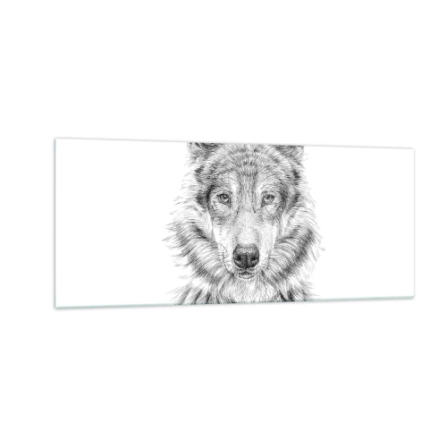 Obraz na skle - Rodený vodca - 100x40 cm