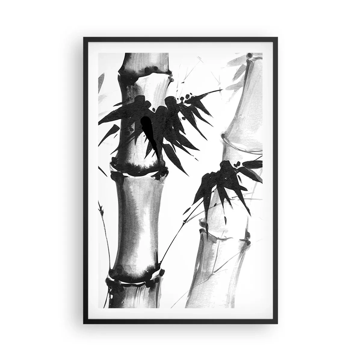 Plagát v čiernom ráme - Blízky záber na orient - 61x91 cm