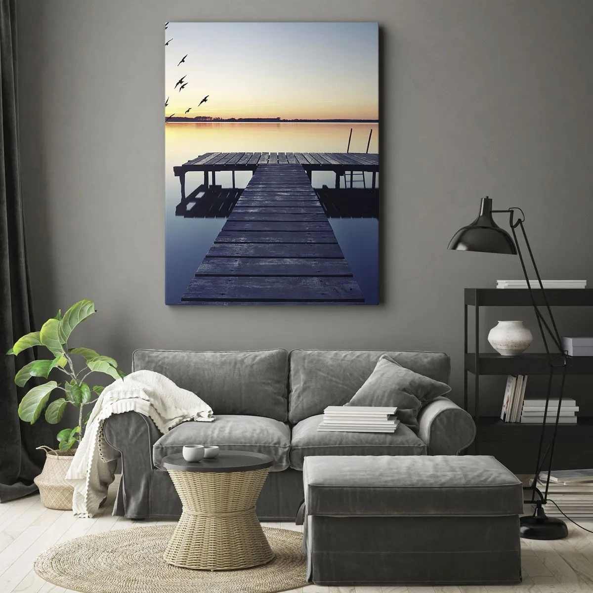 Obraz na plátne - To bol dobrý deň - 50x70 cm