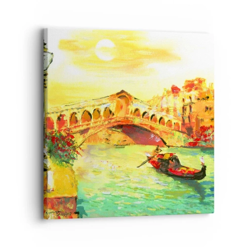 Obraz na plátne - Púť zamilovaných - 30x30 cm