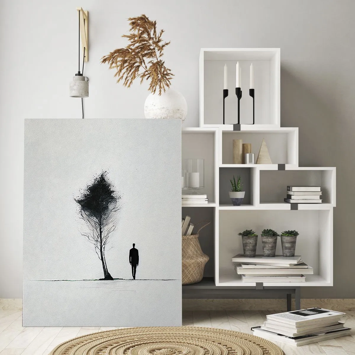 Obraz na skle - Všetci sa túlame - 50x70 cm