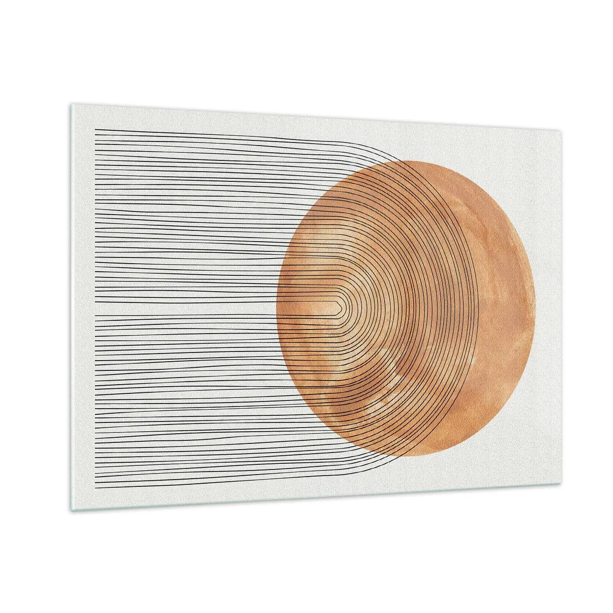 Obraz na skle - Slnečná kompozícia - 100x70 cm