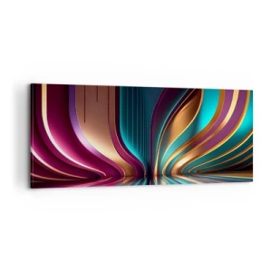 Obraz na plátne - Architektúra svetla - 100x40 cm