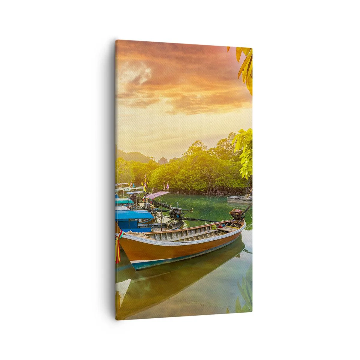 Obraz na plátne - Pred rušným dňom - 55x100 cm