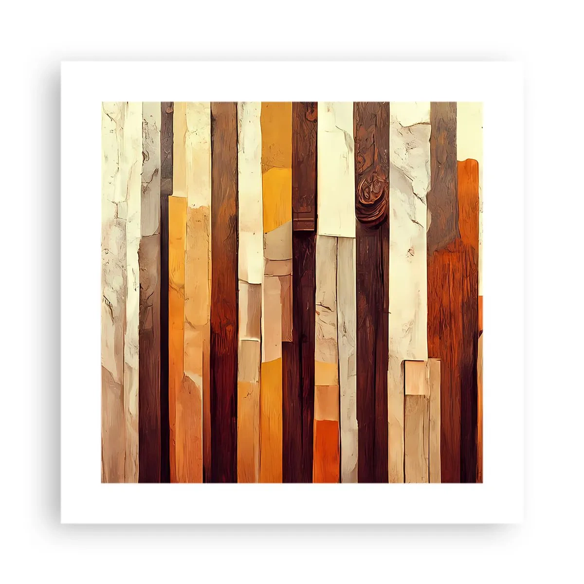 Plagát - Hymna lesných stromov - 40x40 cm