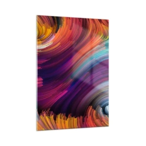 Obraz na skle - Začiatok nového sveta - 50x70 cm