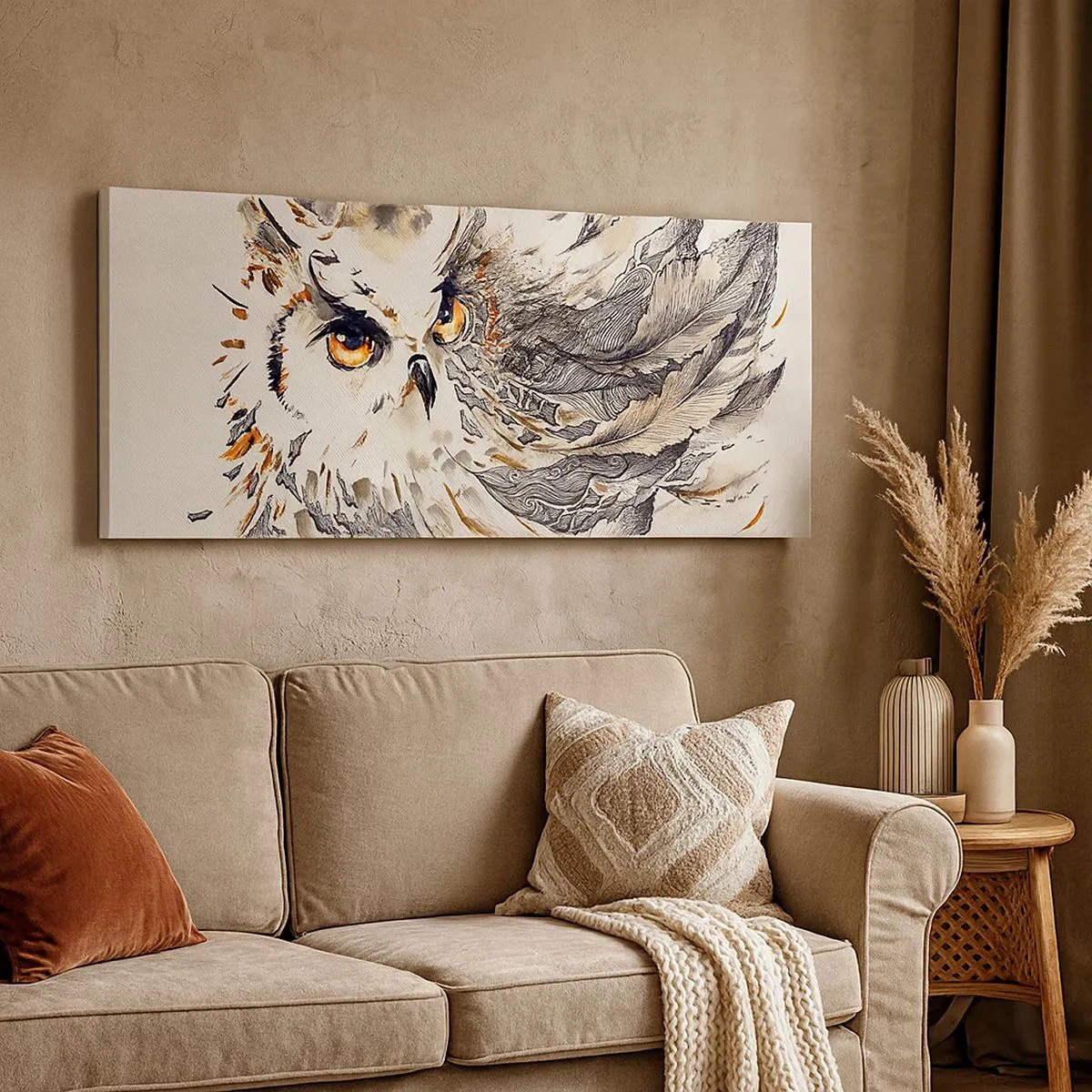 Obraz na plátne - Prišla zo sveta kúziel - 100x40 cm