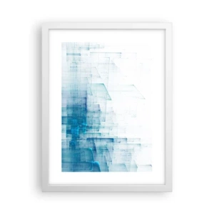 Plagát v bielom ráme - Ako sa stal priestor - 30x40 cm