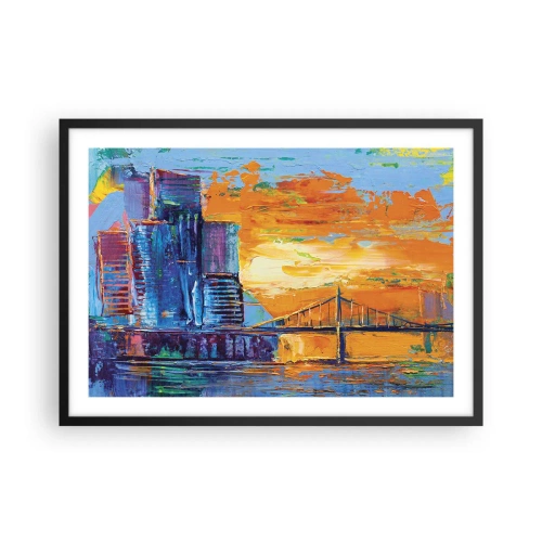 Plagát v čiernom ráme - Kultúra a príroda - 70x50 cm