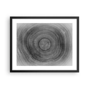 Plagát v čiernom ráme - Znamenie doby - 50x40 cm