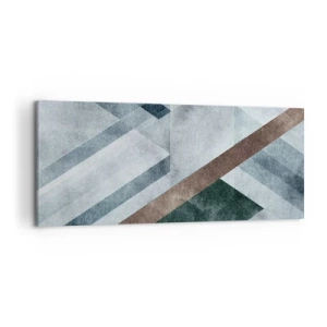 Obraz na plátne - Sofistikovaná elegancia geometrie - 120x50 cm