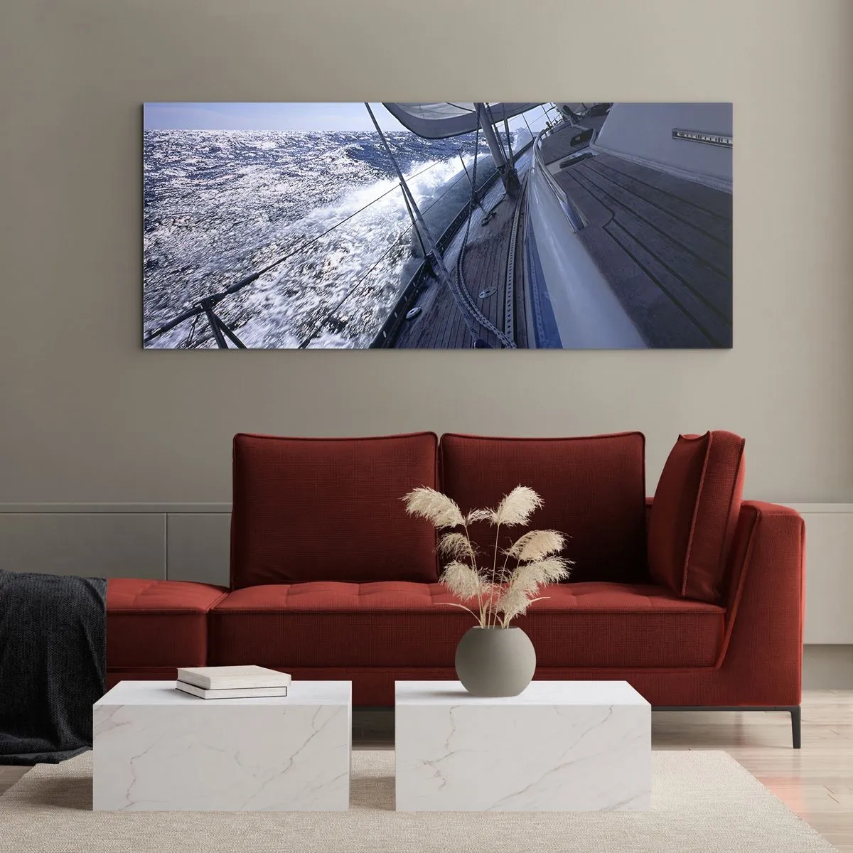 Obraz na skle - Viem, čo je to byť vtákom - 160x50 cm