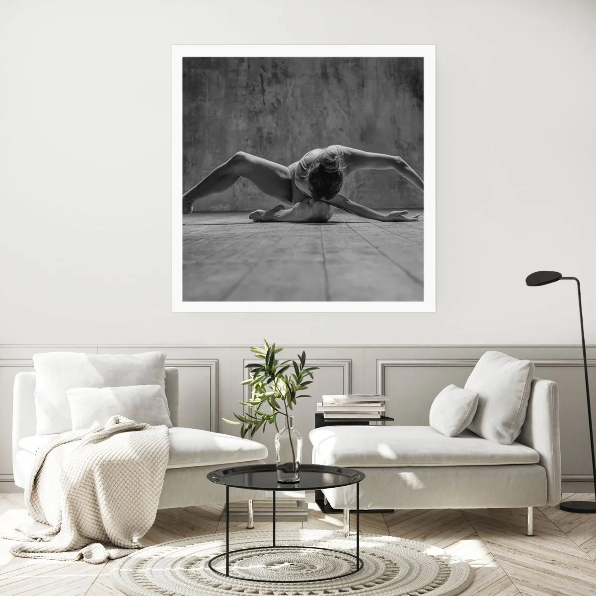 Plagát - Nájdená symetria - 60x60 cm