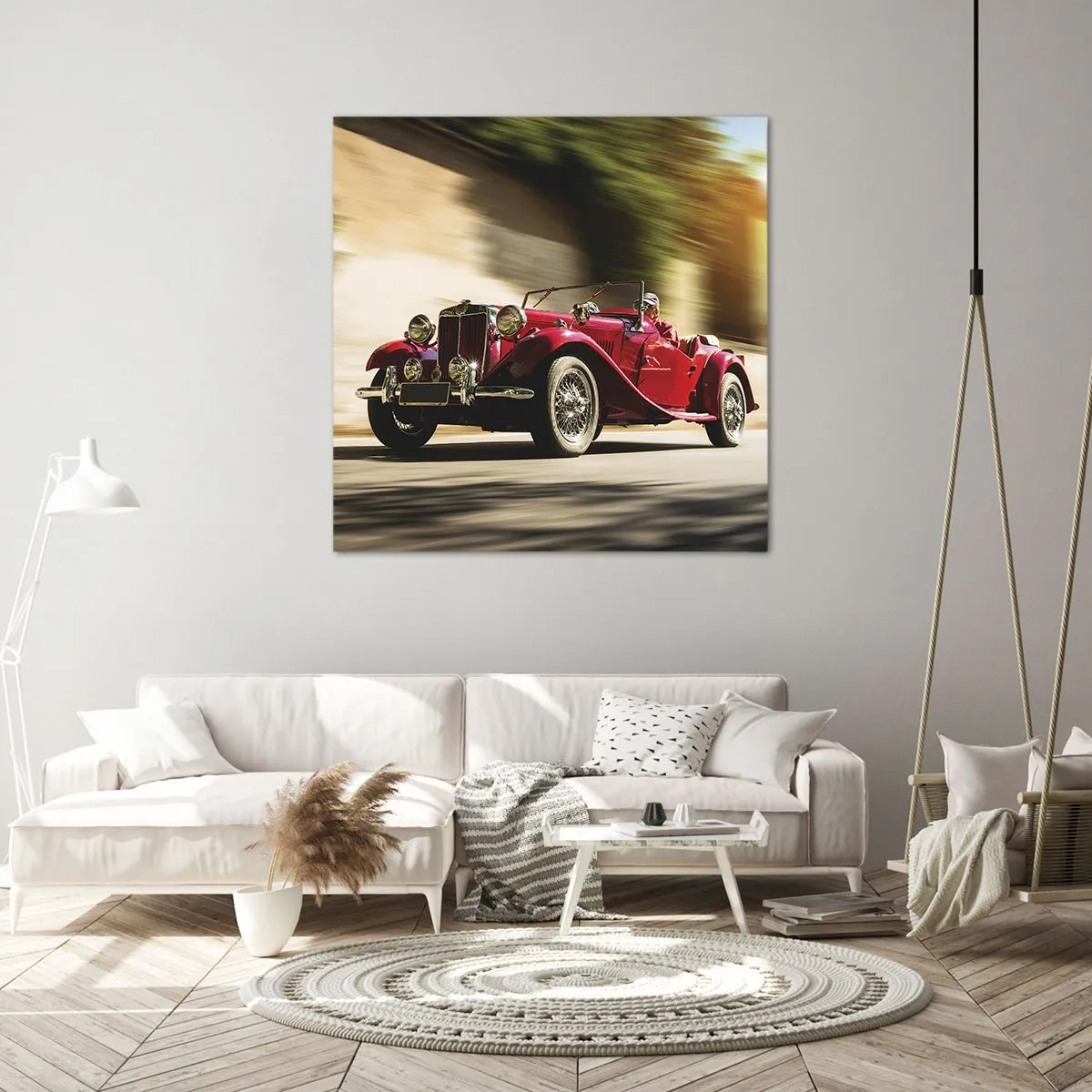 Obraz na plátne - Krajšia ako Níke Samotrácka - 60x60 cm