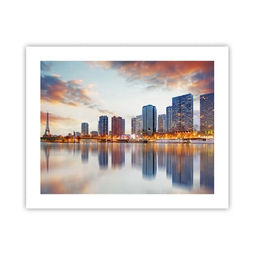 Plagát - Monumentálny pokoj Paríža - 50x40 cm