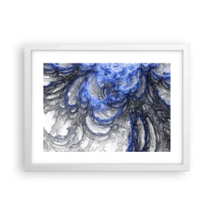 Plagát v bielom ráme - Zrod vlny - 40x30 cm