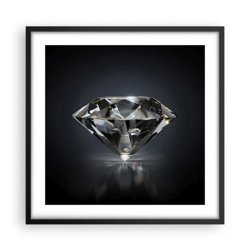 Plagát v čiernom ráme - Best girls friend - 50x50 cm