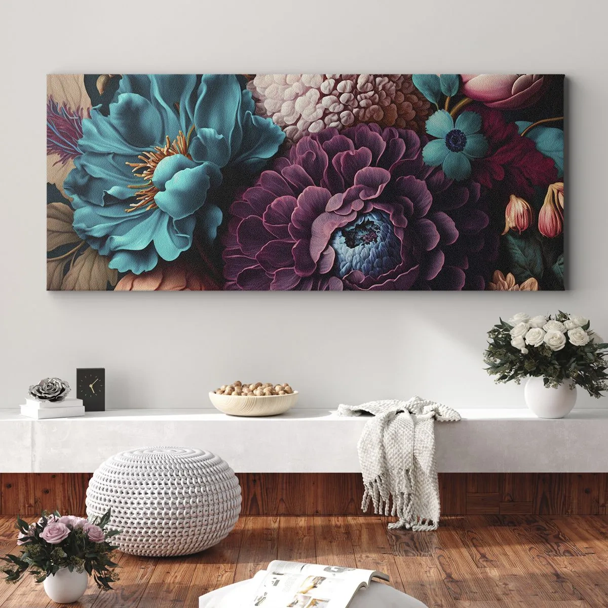 Obraz na plátne - Úroda prírody - 100x40 cm