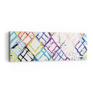 Obraz na plátne - Bunky na prenájom - 90x30 cm