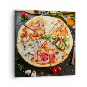 Obraz na plátne - Vejár chutí - 30x30 cm