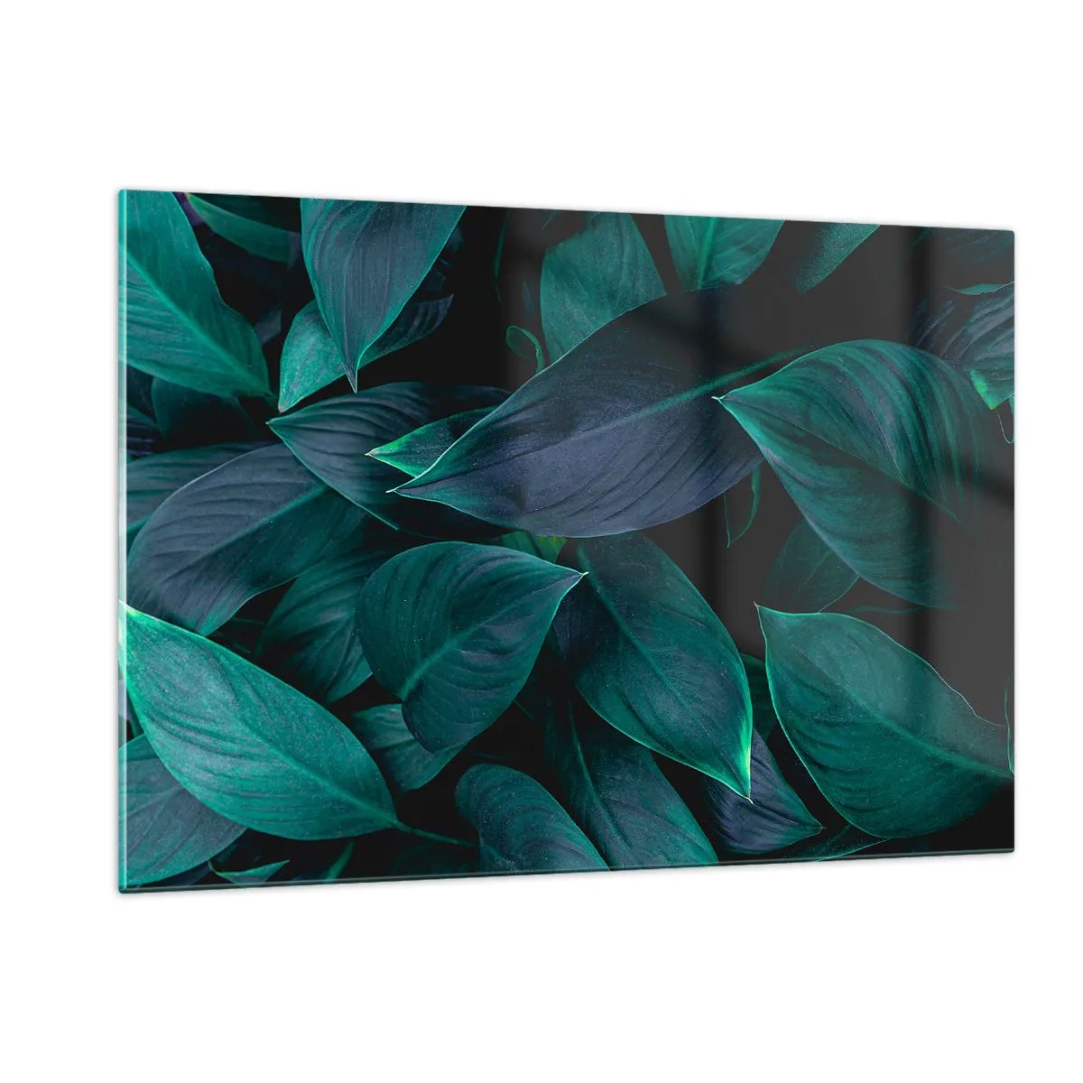 Obraz na skle - Zeleň sama o sebe - 120x80 cm