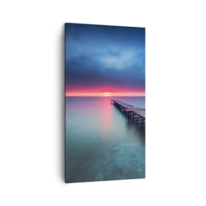 Obraz na plátne - Medzi nebom a zemou - 45x80 cm