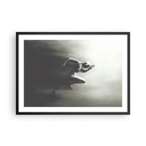 Plagát v čiernom ráme - Nezastaviteľný - 70x50 cm