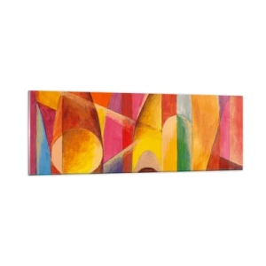 Obraz na skle - Katedrála slnka - 90x30 cm