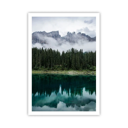 Plagát - Ticho, ticho, neprebuďme spiacu vodu…. - 70x100 cm