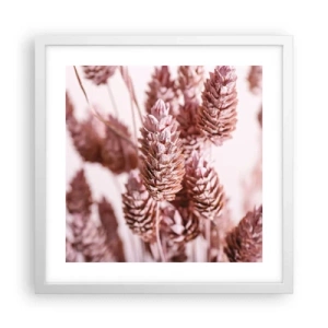 Plagát v bielom ráme - Zdanlivo nenápadné - 40x40 cm