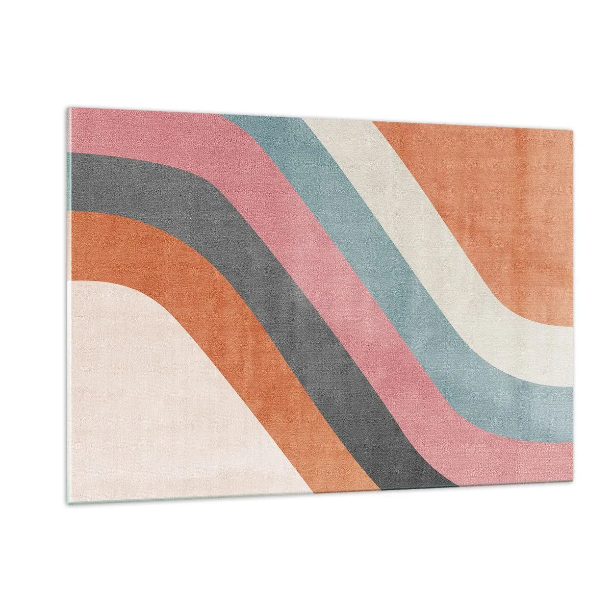 Obraz na skle - Diagonálna kompozícia – pohyb - 120x80 cm