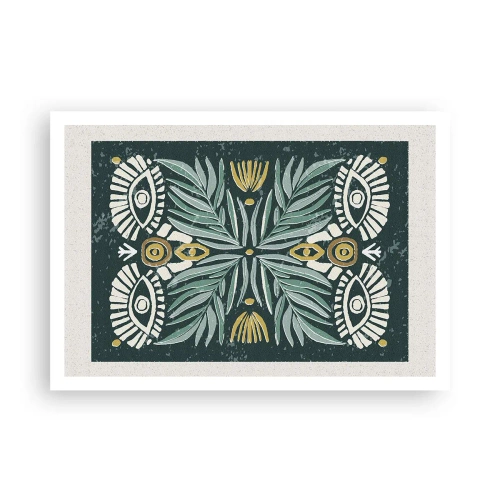 Plagát - Ako ľudová vystrihovačka - 100x70 cm