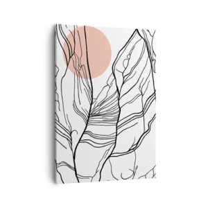 Obraz na plátne - V sieti vetvičiek - 50x70 cm