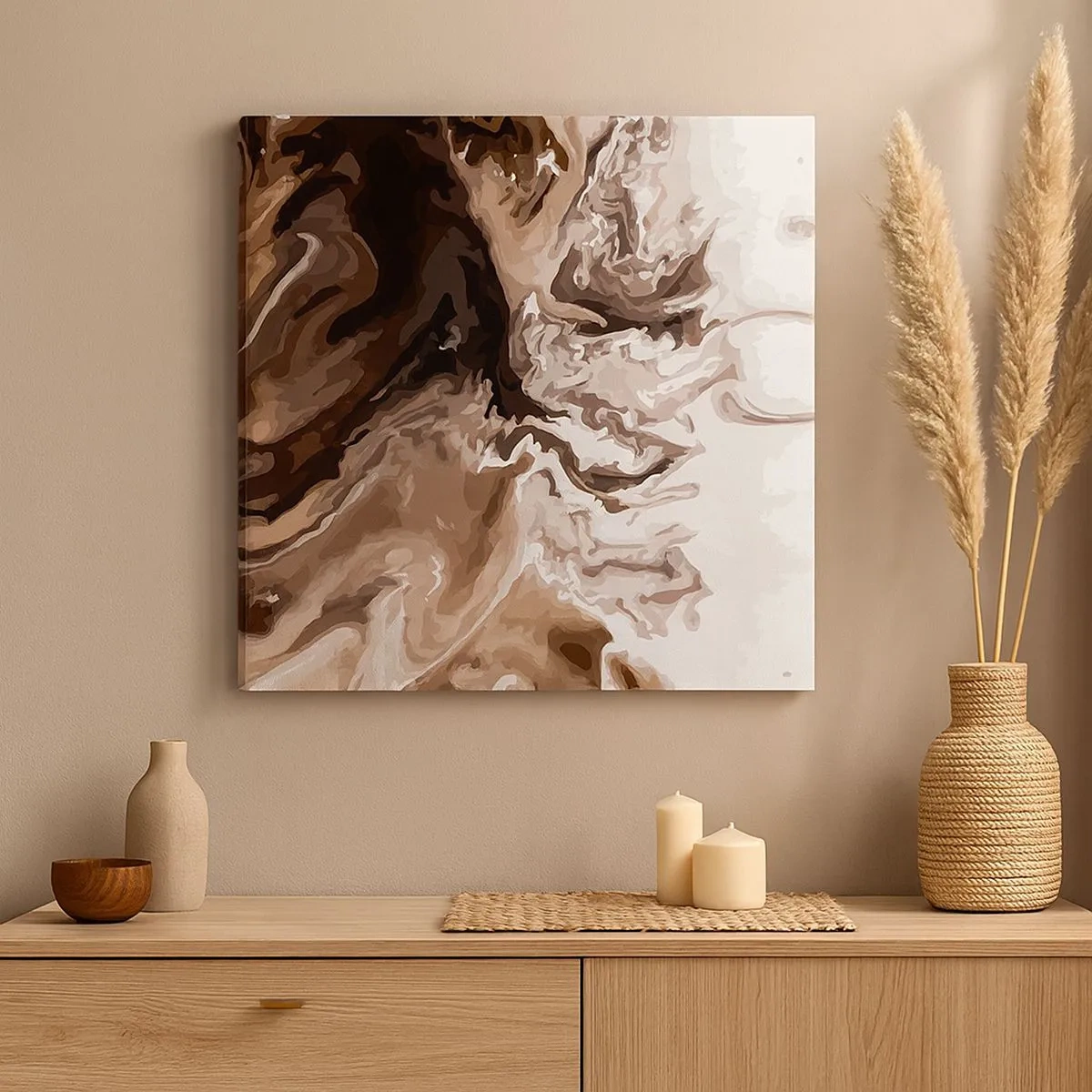 Obraz na plátne - Kontrast farieb - 30x30 cm