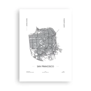 Plagát - Anatómia San Francisca - 50x70 cm