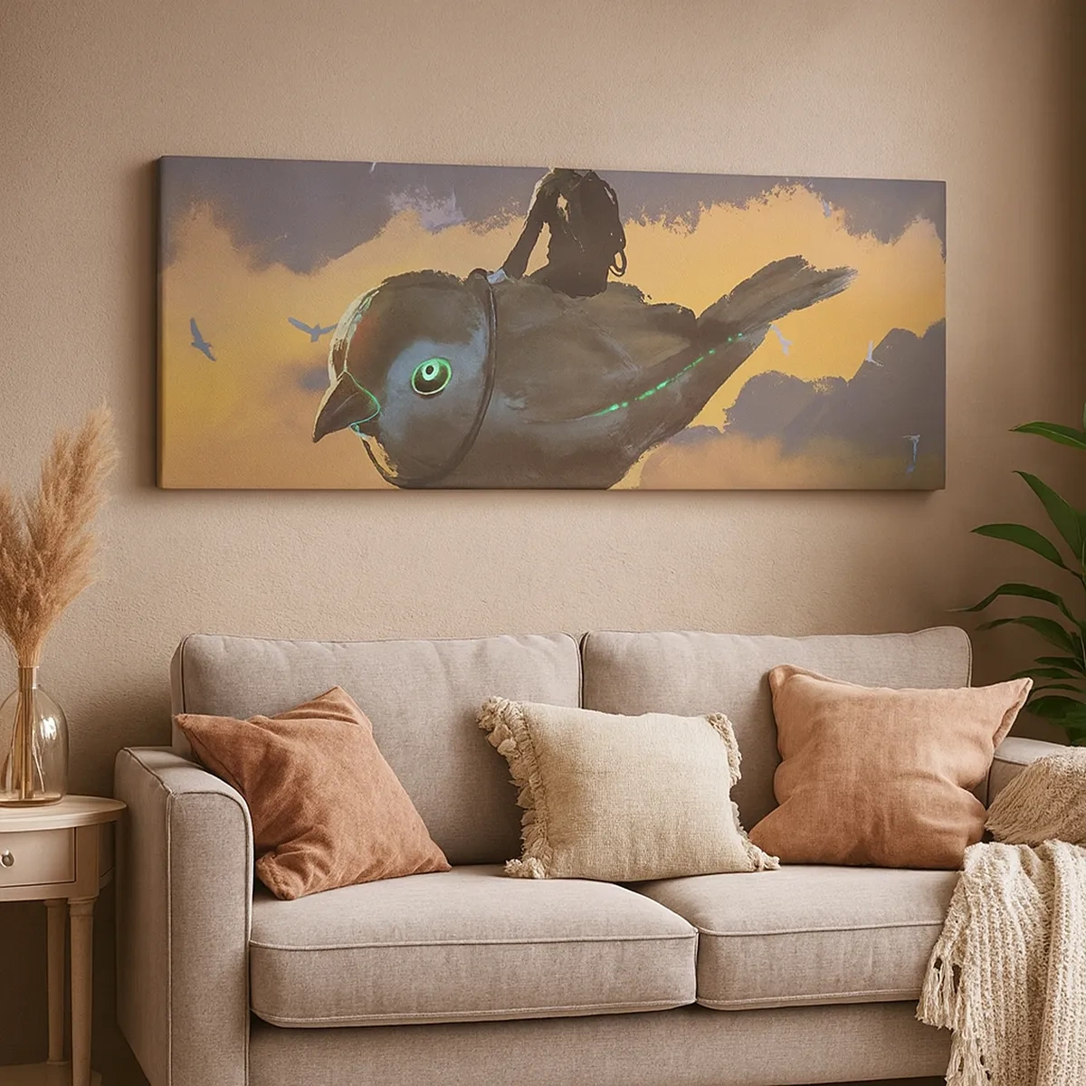 Obraz na plátne - Zastávka na fantastickej ceste - 30x30 cm