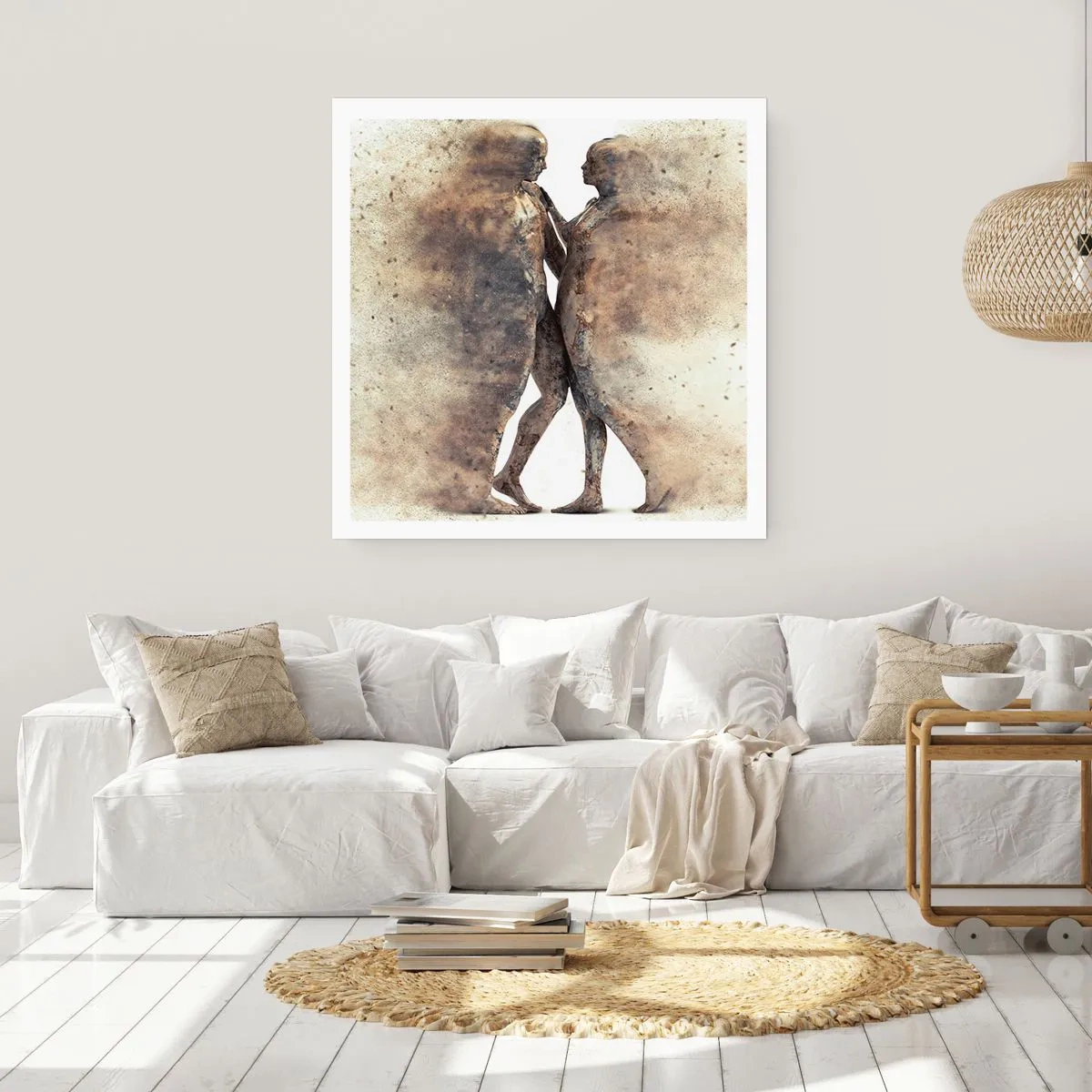 Plagát - Z prachu povstali, aby milovali - 40x40 cm