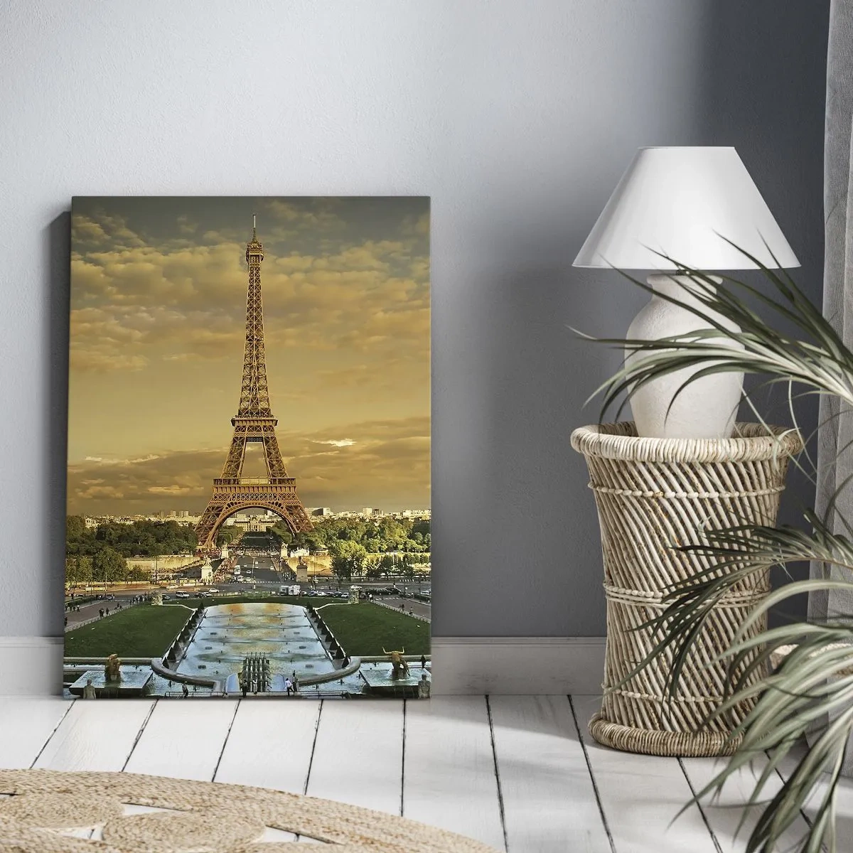 Obraz na plátne - Kráľovná Paríža - 45x80 cm